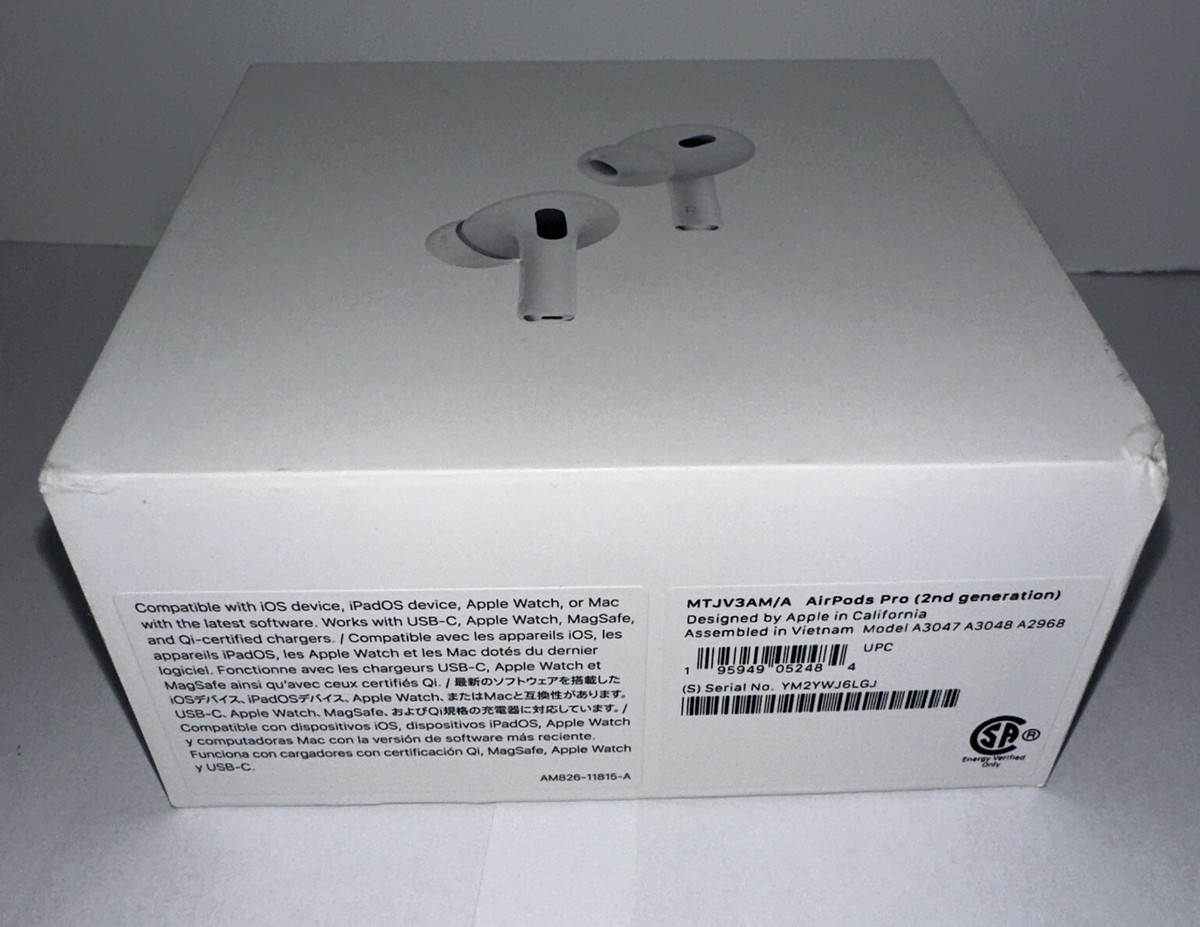 Original Apple AirPods Pro 2nd Generation BOX ONLY (Manual