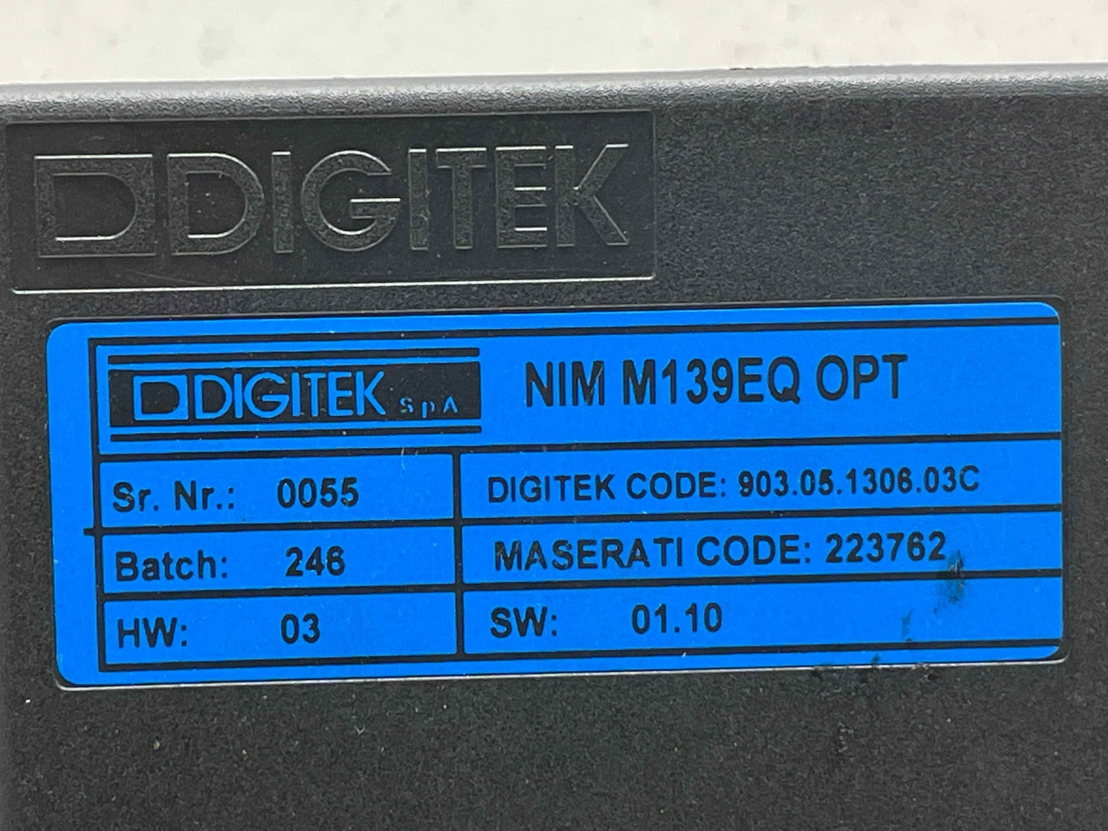2006 Maserati Quattroporte OEM Sunroof Control Computer Module 223762