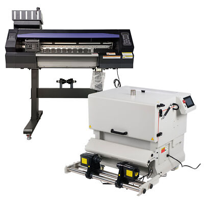 24in DTF Printer & Vertical Model Compact DTF Powder Shaker and Dryer