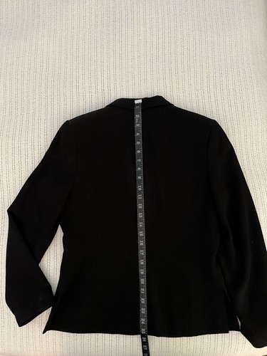 Vintage Petite Valerie Stevens Women Size 6P Black Blazer Jacket Lined - Picture 19 of 20