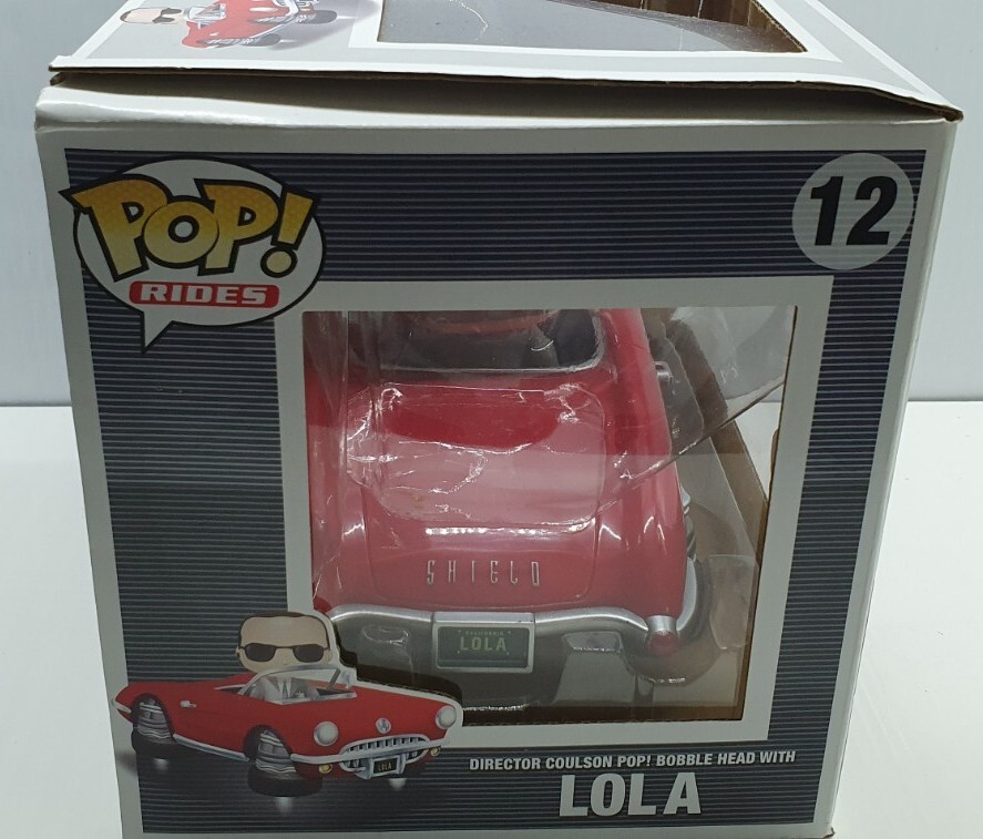 アメコミ Pop! RIDES 12 DIRECTOR COULSON WITH LOLA Marvel Rides Director Coulson with Lola #12 Funko Pop Vinyl