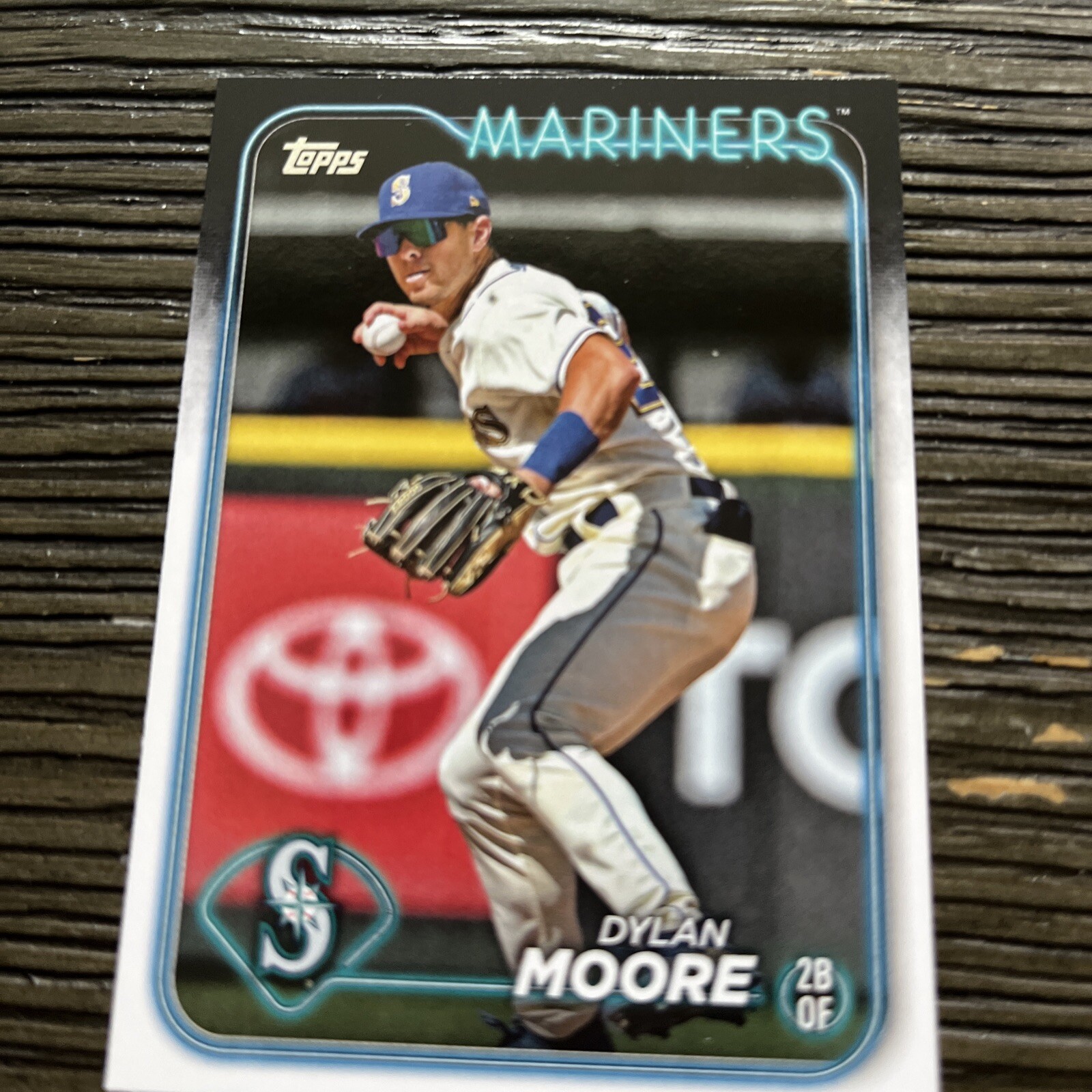 2024 Topps Series 2 Base 441 Dylan Moore, Seattle Mariners