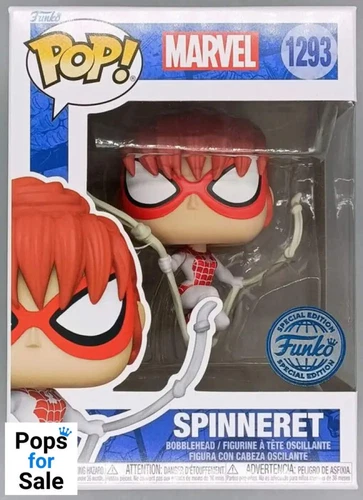 1293 Spinneret - Marvel Spider-Man: Across the Spider-Verse Funko POP - Brand Ne