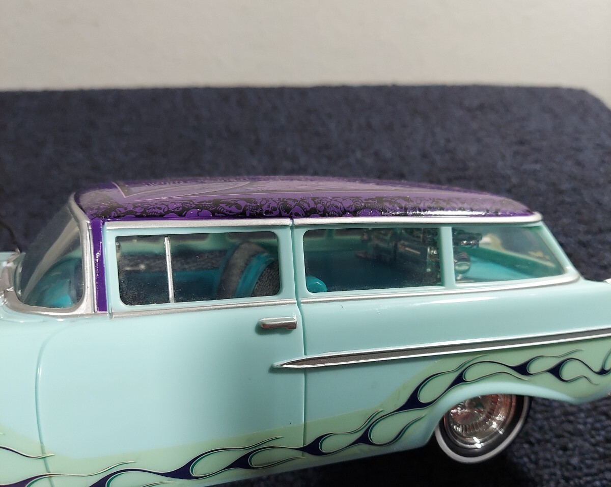 Untested Jesse James West Coast Choppers 57 Chevy Nomad Wagon RC Car NO REMOTE