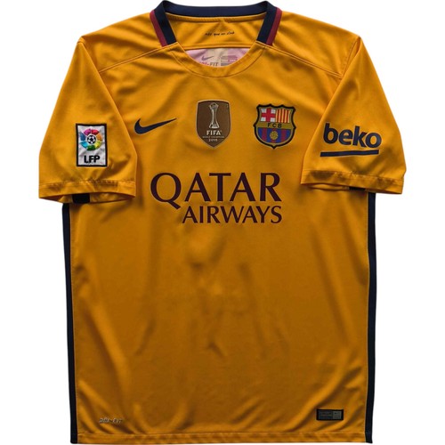 FC Barcelona 2015-16 Nike Away Lionel Messi Fußball Trikot Shirt Gr. L - Bild 2 von 11