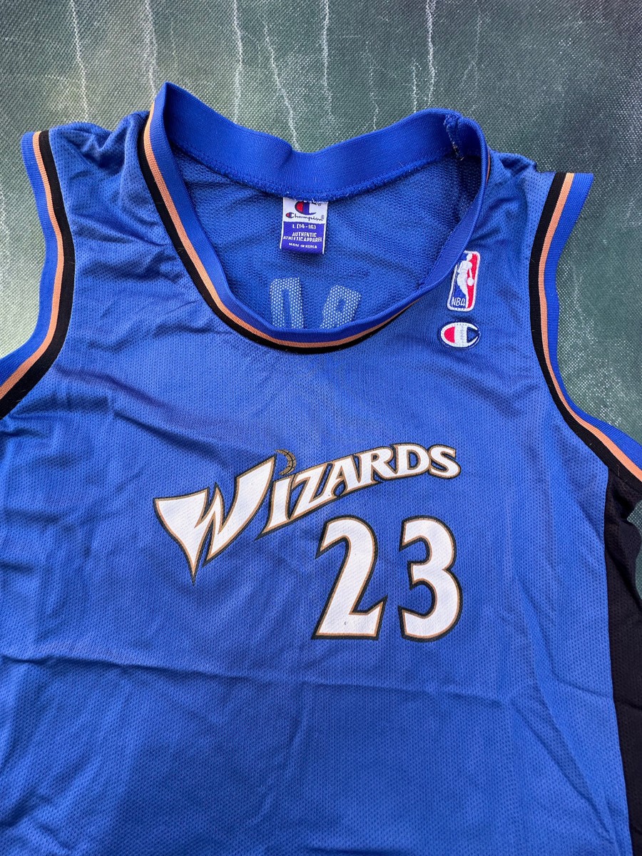 Champion NBA Washington Wizards Michael Jordan #23 Jersey Size