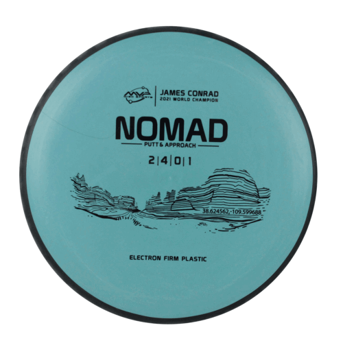 MVP Disc Golf James Conrad Electron Nomad Firm Putter 2/4/0/1.5 - Choose Exact - Picture 2 of 16