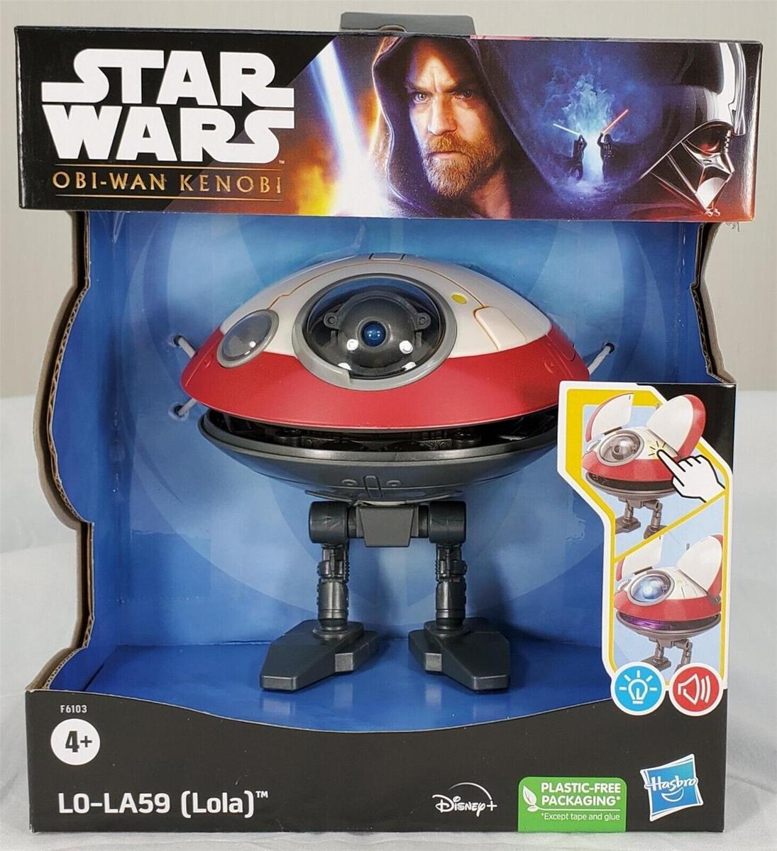Hasbro Star Wars L0-LA59 (Lola) Interactive Droid Toy OBI