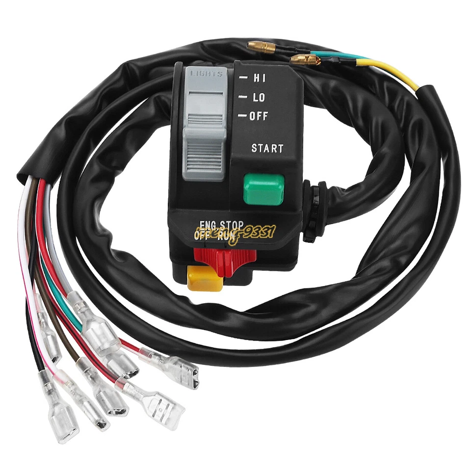 Faro de parada de arranque Hanllebar Kill Switch para Polaris Scrambler 400 500 1996-99 Foto 2 de 4