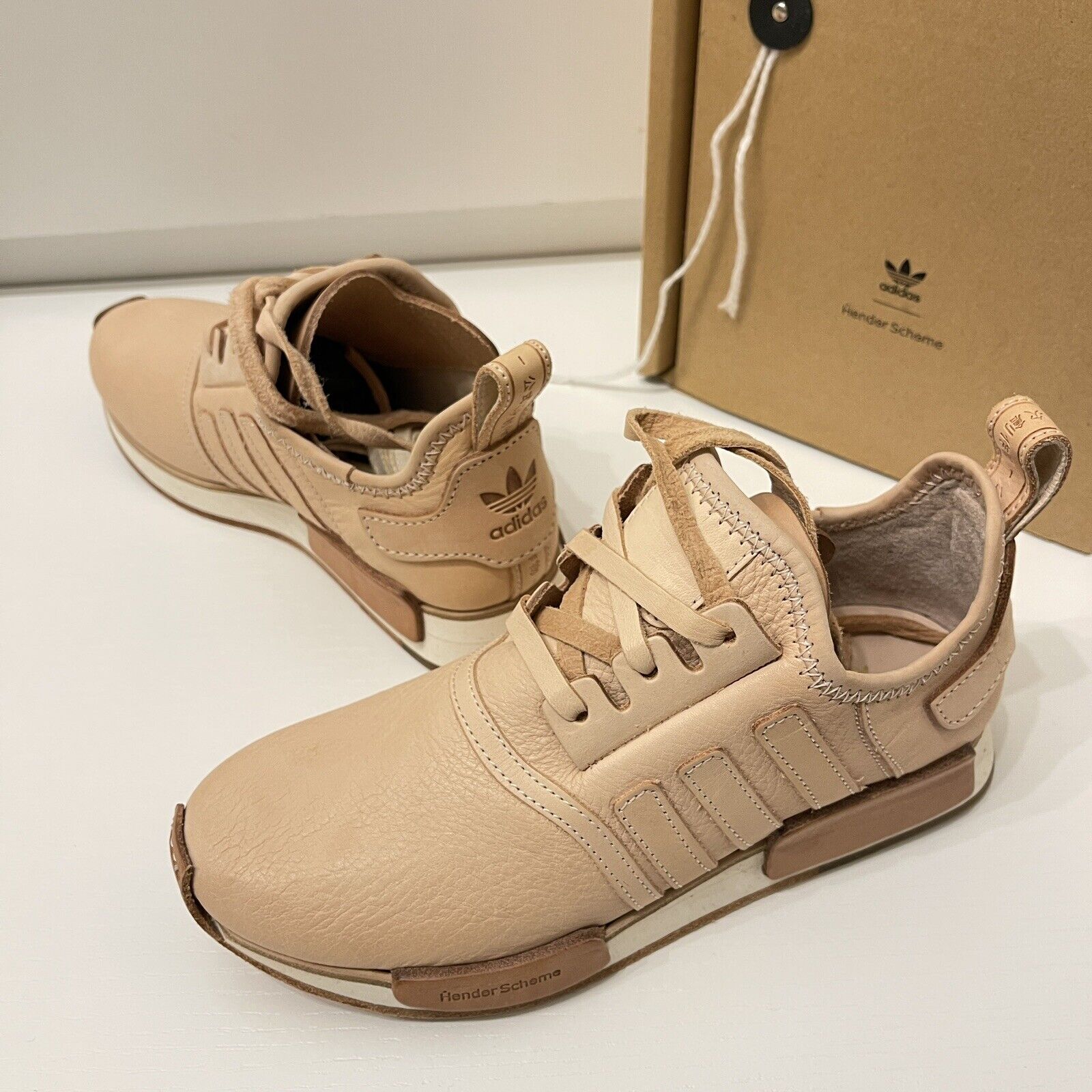 Optimismo gráfico siesta Tenis de cuero natural Hender Scheme x Adidas NMD R1 para hombre 7 EE.  UU./40 UE | Japón | eBay