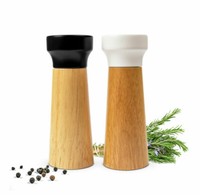 Salz- Und PfeffermüHle Set Akazienholz Keramikmahlwerk MüHle GewüRzmüHle