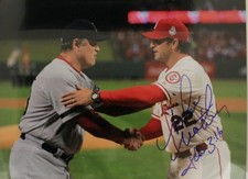 Mike Matheny 2012-18 St Louis Cardinals Coach 11x14 Signed Autograph Photo
