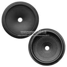 2pcs 8" inch 25.8mm Core Speaker Cone Paper Basin Woofer Drum Paper Foam Edge