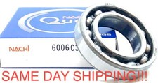 NACHI 6006 C3 DEEP GROOVE BALL BEARING, OPEN, NO SEALS 30x55x13 mm