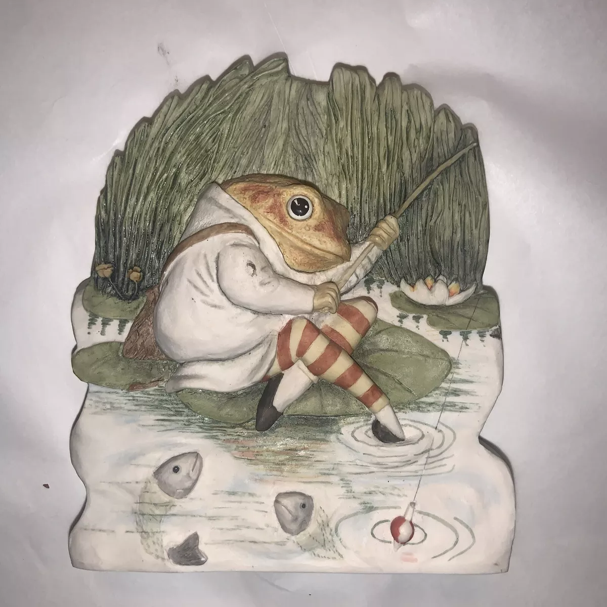 Beatrix Potter- Picture/Plaque Frog Fishing