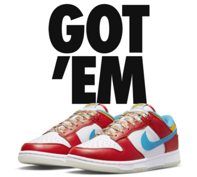 Nike Dunk Low QS LeBron James Fruity Pebbles