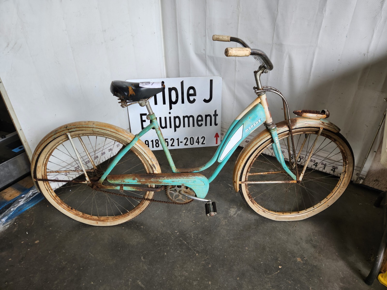 Vintage Monark Silver King Roadster 1950s Bicycle (169.00 USD)