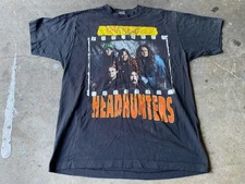 Vintage 90s Kentucky Headhunters Men's Size XL Country Rock Band Music T Shirt