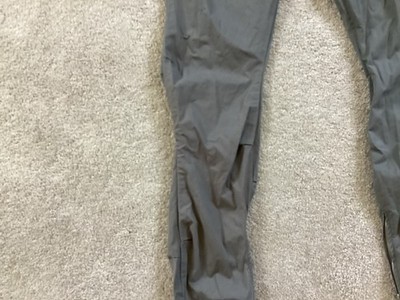 Hussein Chalayan Vintage Pants Size 48 Pin Tuck Pleating Gray Made