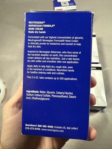 7 PACK Neutrogena Norwegian Formula Hand Cream 2oz AM1 - Picture 4 of 5