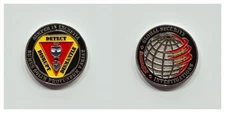 Global Security Investigations Challenge Coin - Detect & Disrupt Design ~2