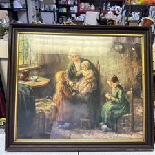 Cornelius Bouter  Dutch Vintage Happy Children VINTAGE ART Print 1970