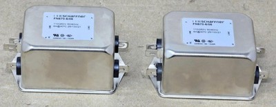 (Lot of 2) Schaffner FN670-6/06 Power Line Filter 6A 40C 110/250VAC