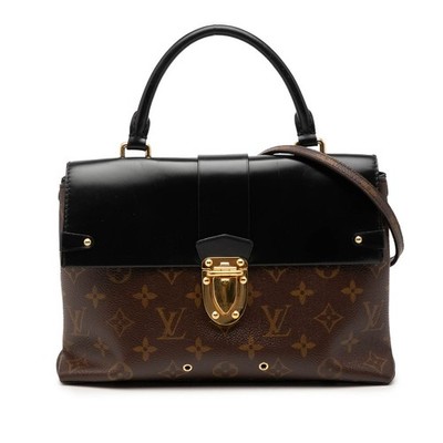 LOUIS VUITTON Monogram Flap Bag MM Hand Shoulder Bag 2WAY M43125 Women 【Us...