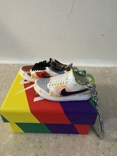mini nike shoe keychain