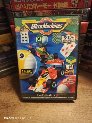 Micro Machines - SEGA Mega Drive (mit OVP) - PAL - Codemasters - 12226016