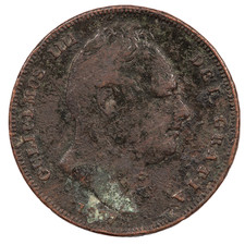 1837 WILLIAM IV FARTHING COIN