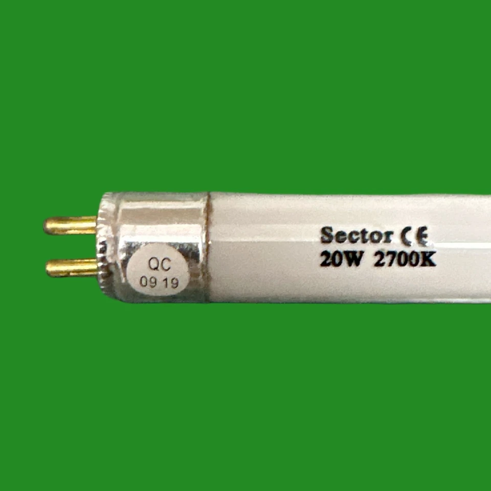 1x 20W Sector T4 2 Pin 567mm (552mm) Fluorescent Tube Strip Light Bulb, 2700K - Image 2 of 3
