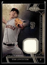 2015 Topps Tier One Relics Tim Lincecum 110/399 San Francisco Giants #TSR-TL