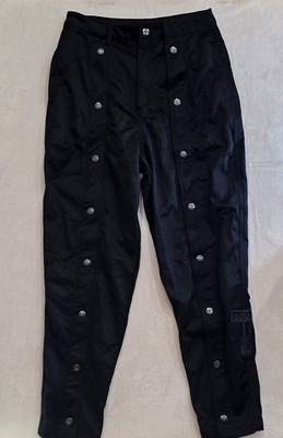 Adidas Adibreak Women s Tripp Style Pants Size 6 Black Blue Version Snap Button