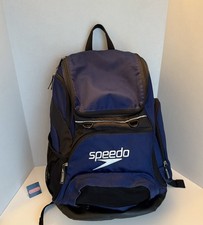 SPEEDO Teamster 35L Large Swim BLUE NAVY Back...