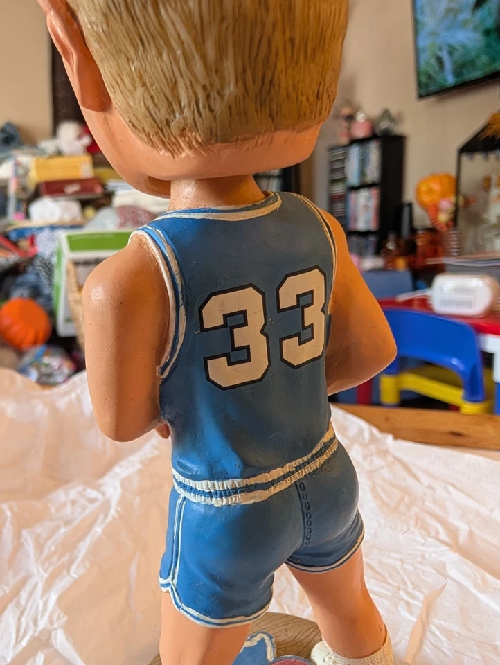 CABEZA BOBBLE VINTAGE FOREVER COLLECTIBLES LARRY BIRD INDIANA STATE 33 Foto 2 de 3
