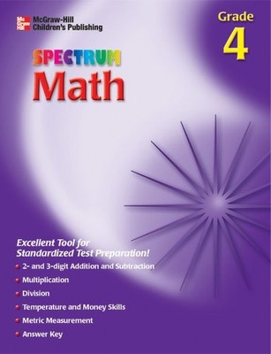 Spectrum Math, Grade 4