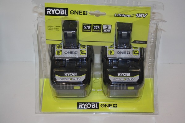 Ryobi One+ RB1850X 18V 5Ah (2Er Set)-image