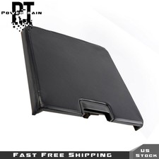 Center Console Lid Armrest Black Cover For Chevy Silverado Gmc Sierra Blk 07-14