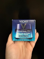 Vichy Mineral 89 Moisture Recovery Night Cream Pure Melatonin 1.69 oz; 01/28