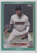 2022 Topps Pro Debut Chrome Aqua Refractor 49/75 Arol Vera #PDC-141 0h29