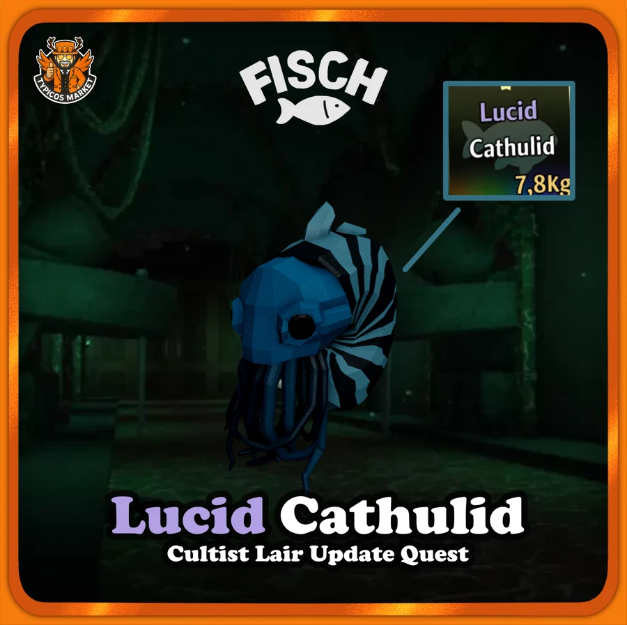 ROBLOX [FISCH] - Lucid Cathulid [Cultist Lair Update Quest]