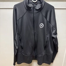 North End Sport Men's Full Zip Jacket Gray Size 2XL Zipped Pockets Target Logo