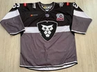 MHL HK Riga Latvia Game Worn Hockey Jersey KHL Dinamo Junior #33 ROKIS