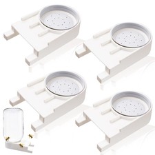 4 Pack Front Bee Feeders Bee Hive Entrance Feeders Plastic Beekeeper Tool Fits