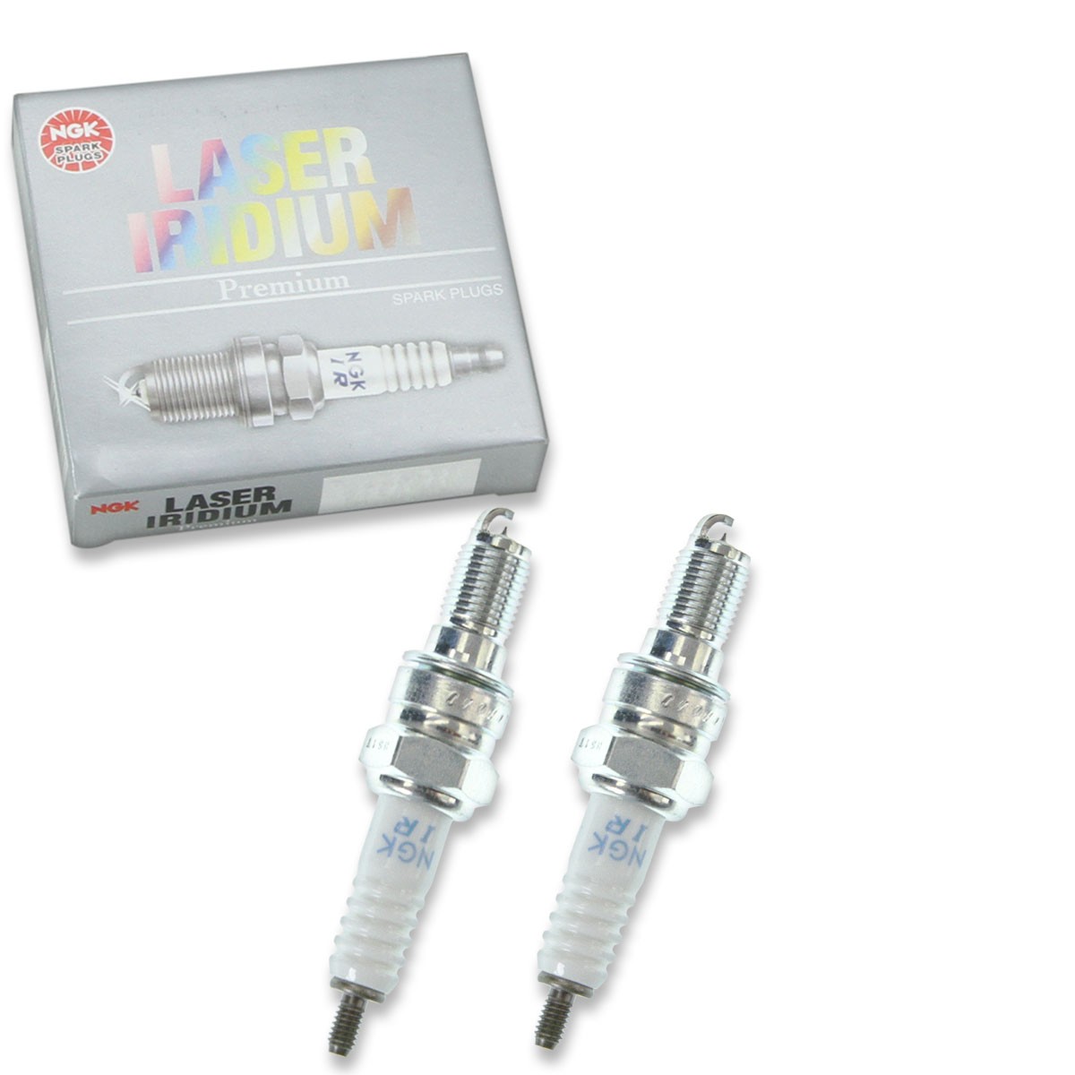 2 pc NGK 6777 IMR9C-9H Laser Iridium Spark Plugs for VUH27D IHU27 5627 5369 er