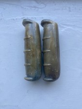 Manopole bici vintage Plastiche Cassano marroni bici a bacchetta anni 50 coppia