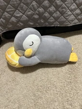 Daiso 16 In Penguin With A Lemon Plushie