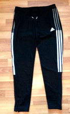 Adidas Tiro 21 Womens Track Pants Sz Medium Black Stripes Aeroready GM7310 NWT