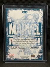 Avengers Sketch Collectable Trading Cards for sale | eBay